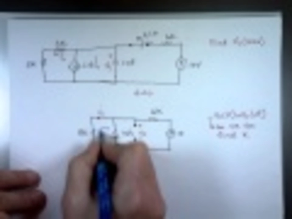 What is the time constant for a RC circuit?