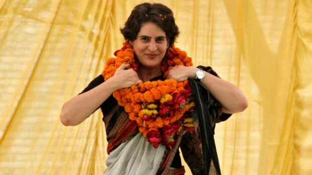Priyanka alleges pamphlets of dirty materials ditched in Amethi