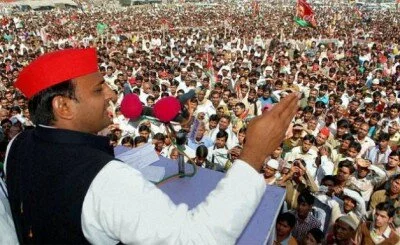 Akhilesh Yadav in Varanasi to campaign for the party.